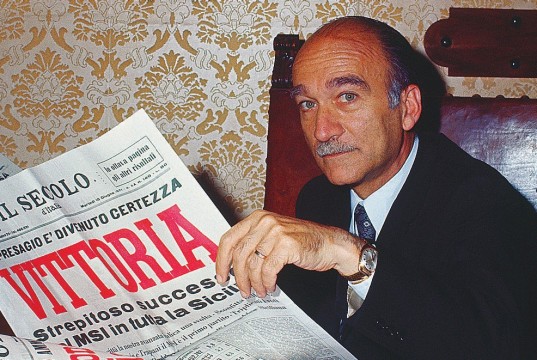 Giorgio Almirante, leader storico del MSI